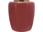 Dekovase KAYOOM Vase Art Deco 125, orange (koralle), B:34cm H:36,5cm T:34cm Ø:34cm, Vasen