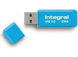 Chiavetta Usb 3.0 Neon 32 Gb (Blu)