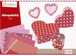 Kit Artigianale Cuori - Scatole Di Cartapesta Con Decoupage, A Partire Da 6 Anni