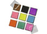 Rayher 7854149 Rayher Stempelkissen Scrapbooking-Set 9 FarbtöNe