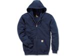 Carhartt Felpa Con Cappuccio K122, Colore:Blu Navy, Taglia:Xxl