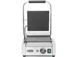 Griglia Di Contatto Hendi - Versione Singola, Parte Superiore Scanalata, Parte Inferiore Liscia, 230V/1800W, 310X400X(H)210Mm