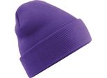 Cappello / Berretto Unisex In Maglia Beechfield, Extra Morbido RW210 (Taglia Unica) (Viola)