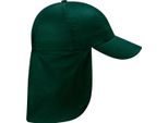 Berretto Legionario Beechfield Kids Junior RW218 (Taglia Unica) (Verde Bottiglia)