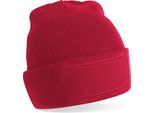 Cappello / Berretto / Berretto Invernale Unisex Beechfield RW239 (Taglia Unica) (Rosso)