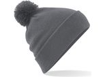 Cappello Unisex Beechfield RW3666 (Taglia Unica) (Grigio Antracite)