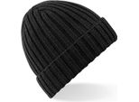 Beechfield Unisex Beanie / Cappello A Maglia RW4093 (Taglia Unica) (Nero)
