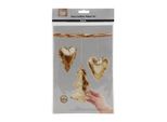 Kit Di Artigianato, Decorazioni Natalizie In Carta Pelle Dorata, Con Materiali E Istruzioni