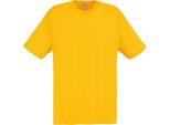 T-Shirt Da Uomo A Maniche Corte Per Il Tempo Libero BC3904 (Large) (Oro)