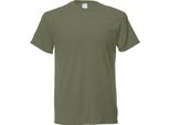 T-Shirt Da Uomo A Maniche Corte Per Il Tempo Libero BC3904 (Medium) (Verde Oliva)
