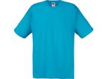 T-Shirt Da Uomo A Maniche Corte Per Il Tempo Libero BC3904 (Large) (Ciano)