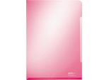 100X Leitz 4153-00-25 SichthüLle Super Premium A4 Pvc Dokumentenecht Rot