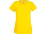 Maglietta Fruit Of The Loom Lady-Fit Donna BC1354 (Xl) (Gelb)