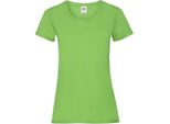 Maglietta Fruit Of The Loom Lady-Fit Damen BC1354 (Xl) (Limette)