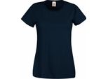 Maglietta Fruit Of The Loom Lady-Fit Donna BC1354 (M) (Dunkelblau)