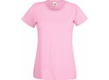 Maglietta Fruit Of The Loom Lady-Fit Donna BC1354 (S) (Rosa)