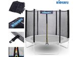 Kiduku Rete Di Ricambio Per Trampolino Ø 427 Cm - Rete Di Sicurezza A 8 Pali Rete Di Ricambio Per Trampolino