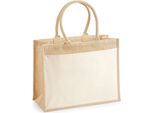 Borsa Della Spesa In Iuta Westford Mill PC3170 (Taglia Unica) (Naturale)