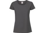 Maglietta Fruit Of The Loom Premium Da Donna BC3945 (M) (Grigio Piombo)