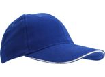 Sols Berretto Da Baseball Unisex Buffalo PC372 (Taglia Unica) (Blu Royal/Bianco)