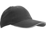 Sols Berretto Da Baseball Buffalo Unisex PC372 (Taglia Unica) (Grigio Scuro/Grigio Chiaro)
