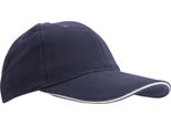 Sols Berretto Da Baseball Unisex Buffalo PC372 (Taglia Unica) (Blu Navy/Bianco)