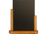 Supporto Da Tavolo Securit Elegant Piccolo In Teak