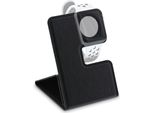 Inline® Supporto Per Apple Watch Per Scrivania/Mensola, Pieghevole, Nero