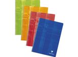 Clairefontaine Spiralheft, Din A4, Kariert 4X4, 50 Blatt