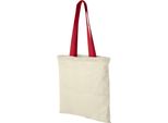 Borsa Per La Spesa In Cotone Bullet Nevada PF1362 (38 X 42 Cm) (Naturale/Rosso)
