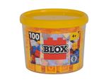 100 Blox Giallo 4 Mattoncini In Lattina