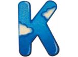 Selecta Spielzeug Alphabet K, Buchstabe, Kinderzimmer Deko, Holzspielzeug, Holz, 8 Cm, 60911