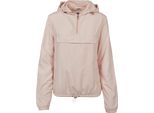 Urban Classics Donna Basic Pull Over Jacket Rosa Chiaro - Xs