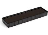 Colop 107251 Colop Ersatzstempelkissen E/15, Schwarz, Doppelpack