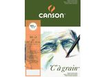 Canson C400060578 Canson Blocco Carta Da Disegno "C"" A Grana, Din A3, 180 G/M²"