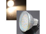 Chilitec Faretto Led MR16 H55 Smd 120°, 3000K, 400Lm, 12V/5W, Bianco Caldo