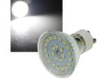 Chilitec Faretto Led GU10 H55 Smd 120°, 4000K, 420Lm, 230V/5W, Bianco Neutro