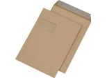 Mayer-Network 30005498 Buste C4, Con Finestra, Adesive, 110 G/M², Marrone, 250 Pezzi