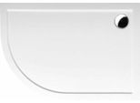 Vasche Da Bagno Polysan - Piatto Doccia Rena R, 1200X900 Mm, Marmo, Destro, Bianco 65611