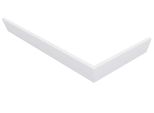 Polysan Karia - Pannello Angolare 1200X900 Mm, A Sinistra, Bianco 49812L