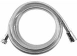 Aqualine Laser - Tubo Doccia 2000 Mm, Cromo/Bianco 11200