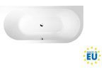 Vasche Da Bagno Polysan - Vasca Irregolare Viva D, 1750X800X470 Mm, Bianco 89119