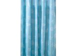 Tenda Da Doccia 180X200Cm, Pe, Blu, Decorazione Conchiglia