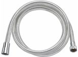 Aqualine Laser - Tubo Doccia, Lunghezza 1500 Mm, Cromo/Bianco 11150