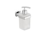 Sapho Aida - Distributore Di Sapone, Cromo/Vetro Satinato AI019