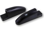Highsider Adattatore Specchio Carenato Cnc FB-1 Lungo, Nero, Set