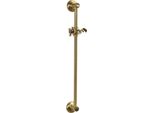 Sapho Reitano Rubinetteria Antea - Asta Doccia Con Supporto, 670 Mm, Bronzo SAL0036