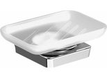 Sapho Zen - Distributore Di Sapone Con Supporto, Vetro Lattimo/Cromo 161003