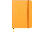 Rhodia Quaderno Rhodiarama Din A6 Foderato Arancione 72 Fogli