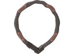 Lucchetto A Catena Abus Tresor 1385/75 Grigio Saetta - Lucchetto A Combinazione In Acciaio Temprato - Catena Quadrata Spessa 6 Mm - Livello Di Sicurezza Abus 6 - 75 Cm - Grigio